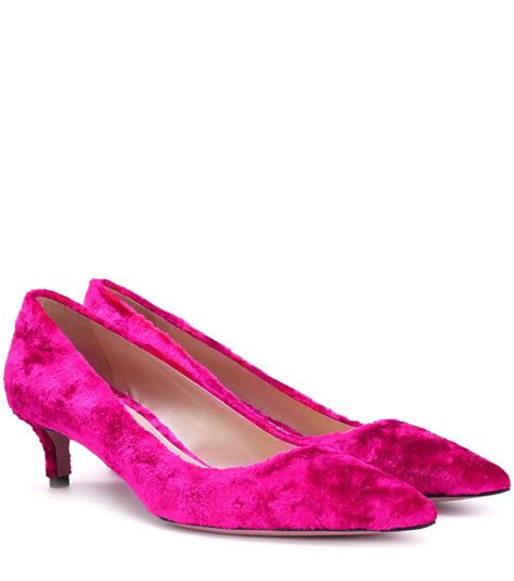 prada hot pink heels|prada pumps for women.